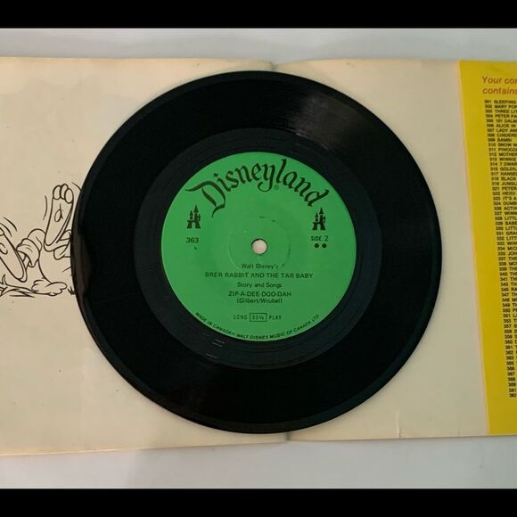 Out of Print Disney Record Book - Picture 3 of 9